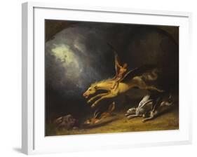 The Fox Hunter's Dream-William Holbrook Beard-Framed Giclee Print