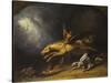 The Fox Hunter's Dream-William Holbrook Beard-Stretched Canvas