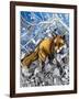 The Fox Is Coming to Town, from 'Nature's Kingdom'-Susan Cartwright-Framed Giclee Print