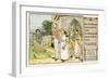 The Fox jumps over the Parson 's gate-Randolph Caldecott-Framed Giclee Print