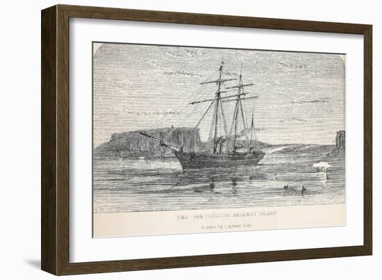 The Fox Leaving Beachey Island, 1859-Walter William May-Framed Giclee Print