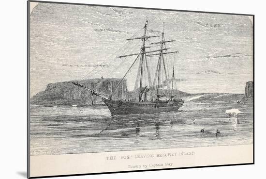 The Fox Leaving Beachey Island, 1859-Walter William May-Mounted Giclee Print