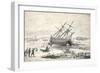 The Fox on a Rock Near Buchan Island, 1859-Walter William May-Framed Giclee Print