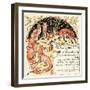 The Fox Without a Tail, Illustration from 'Baby's Own Aesop', Engraved and Printed by Edmund…-Walter Crane-Framed Giclee Print