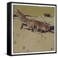 The Fox-Ludwig Hohlwein-Framed Stretched Canvas