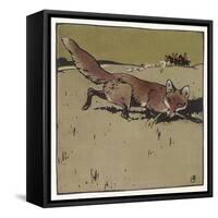 The Fox-Ludwig Hohlwein-Framed Stretched Canvas