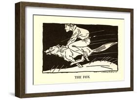 The Fox-Frank Dobias-Framed Art Print