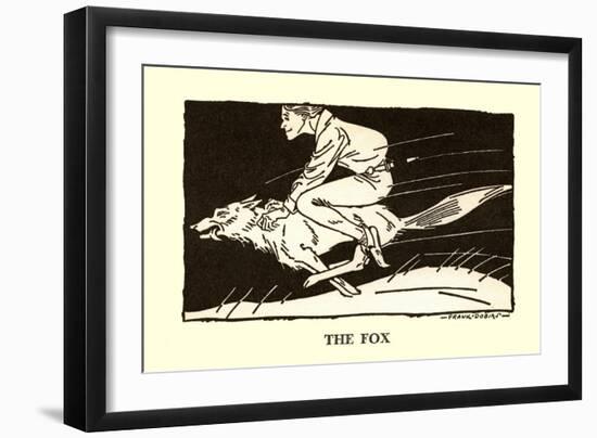 The Fox-Frank Dobias-Framed Art Print