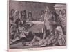 The Fracas in the Privy Council Ad 1711-Paul Hardy-Stretched Canvas