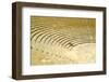 The Fragment of Ancient Theatre in Kourion, Cyprus (Tilt-Shift Miniature Effect)-katatonia82-Framed Photographic Print