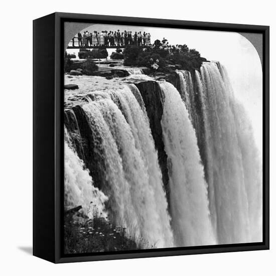 The Frail Foot Bridge, Niagara Falls, Canada-null-Framed Stretched Canvas