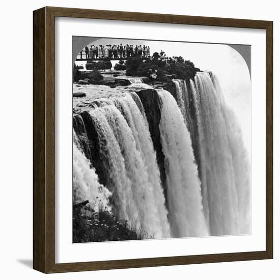 The Frail Foot Bridge, Niagara Falls, Canada-null-Framed Photographic Print