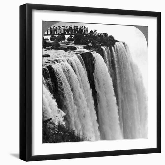 The Frail Foot Bridge, Niagara Falls, Canada-null-Framed Photographic Print