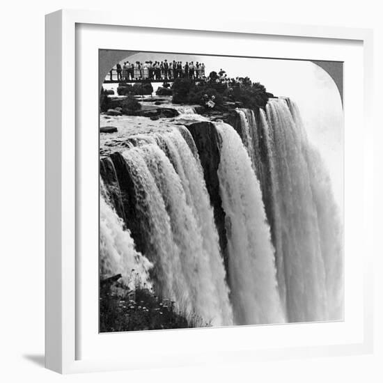 The Frail Foot Bridge, Niagara Falls, Canada-null-Framed Photographic Print