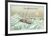 The Fram in the Ice-null-Framed Giclee Print