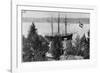 The 'Fram' Moored Near Roald Amundsen's House, 1912-null-Framed Photographic Print