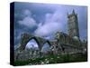 The Franciscan Built Clare Galway Abbey, Connaught, Ireland-Richard Cummins-Stretched Canvas