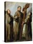 The Franciscan Martyrs in Japan-Don Juan Carreno de Miranda-Stretched Canvas