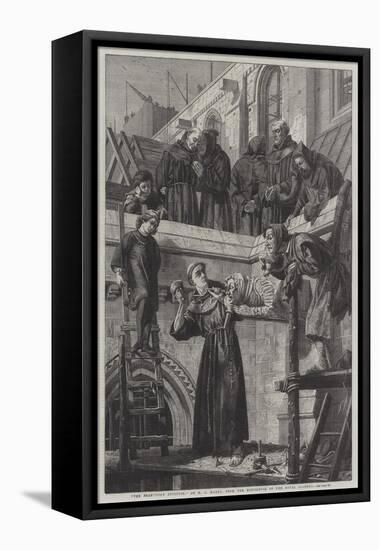 The Franciscan Sculptor-Henry Stacey Marks-Framed Stretched Canvas