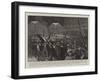 The Franco-Italian Riots at Aigues-Mortes-null-Framed Giclee Print