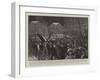 The Franco-Italian Riots at Aigues-Mortes-null-Framed Giclee Print
