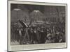 The Franco-Italian Riots at Aigues-Mortes-null-Mounted Giclee Print