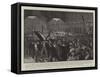 The Franco-Italian Riots at Aigues-Mortes-null-Framed Stretched Canvas