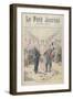 The Franco-Russian Alliance, Front Cover of 'Le Petit Journal', 12th September, 1897-Oswaldo Tofani-Framed Giclee Print