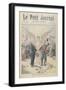 The Franco-Russian Alliance, Front Cover of 'Le Petit Journal', 12th September, 1897-Oswaldo Tofani-Framed Giclee Print