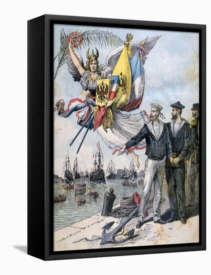The Franco-Russian Entente, 1893-Henri Meyer-Framed Stretched Canvas