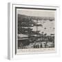 The Franco-Turkish Incident, the Port of Constantinople, Showing the French Quays-null-Framed Giclee Print