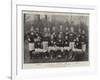 The Frankfort Football Team, Now on a Visit to England-null-Framed Giclee Print