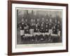 The Frankfort Football Team, Now on a Visit to England-null-Framed Giclee Print