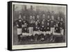 The Frankfort Football Team, Now on a Visit to England-null-Framed Stretched Canvas