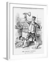 The Frantic Footman, Who Has Had Warning, 1859-null-Framed Giclee Print