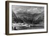 The Fraser River, British Columbia, Canada, 19th Century-Leitch-Framed Giclee Print