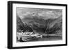 The Fraser River, British Columbia, Canada, 19th Century-Leitch-Framed Giclee Print