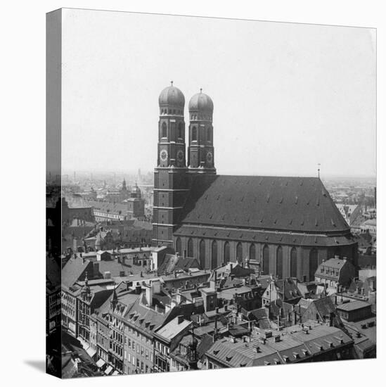 The Frauenkirche, Munich, Germany, C1900-Wurthle & Sons-Stretched Canvas