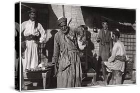 The Free Distribution of Cold Drinking Water, Iraq, 1925-A Kerim-Stretched Canvas