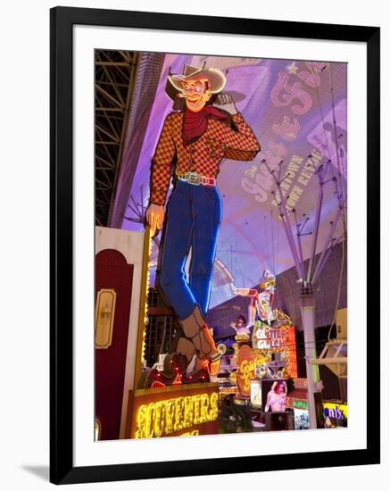 The Freemont Street Experience in Downtown Las Vegas, Las Vegas, Nevada, USA, North America-Gavin Hellier-Framed Photographic Print