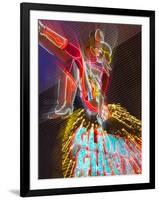 The Freemont Street Experience in Downtown Las Vegas, Las Vegas, Nevada, USA, North America-Gavin Hellier-Framed Photographic Print