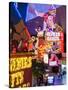 The Freemont Street Experience in Downtown Las Vegas, Las Vegas, Nevada, USA, North America-Gavin Hellier-Stretched Canvas