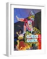 The Freemont Street Experience in Downtown Las Vegas, Las Vegas, Nevada, USA, North America-Gavin Hellier-Framed Photographic Print