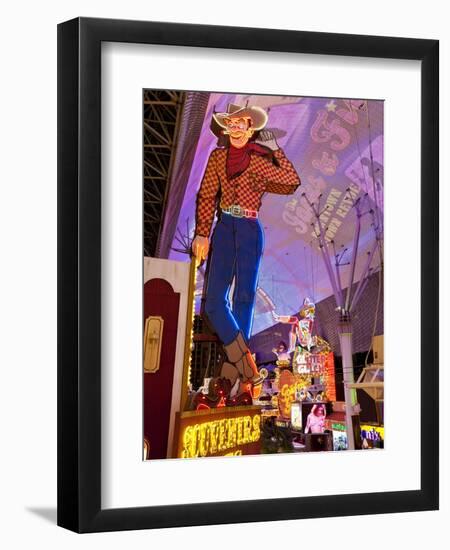 The Freemont Street Experience in Downtown Las Vegas, Las Vegas, Nevada, USA, North America-Gavin Hellier-Framed Photographic Print