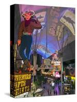 The Freemont Street Experience in Downtown Las Vegas, Las Vegas, Nevada, USA, North America-Gavin Hellier-Stretched Canvas