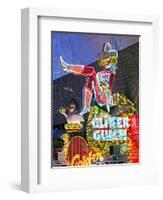 The Freemont Street Experience in Downtown Las Vegas, Las Vegas, Nevada, USA, North America-Gavin Hellier-Framed Photographic Print