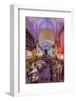 The Fremont Street Experience in Downtown Las Vegas-Gavin Hellier-Framed Photographic Print