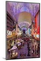 The Fremont Street Experience in Downtown Las Vegas-Gavin Hellier-Mounted Photographic Print