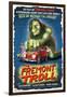 The Fremont Troll Movie Poster-Lantern Press-Framed Art Print