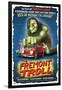 The Fremont Troll Movie Poster-Lantern Press-Framed Art Print